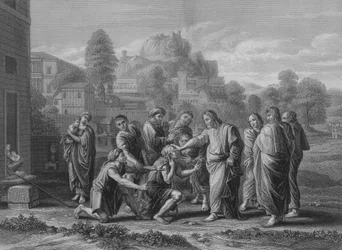 The Blind Receiving Their Sight